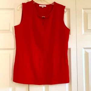 Red Calvin Klein shell